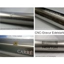 CNC-Gravur für gebürstete oder polierte Schatullen